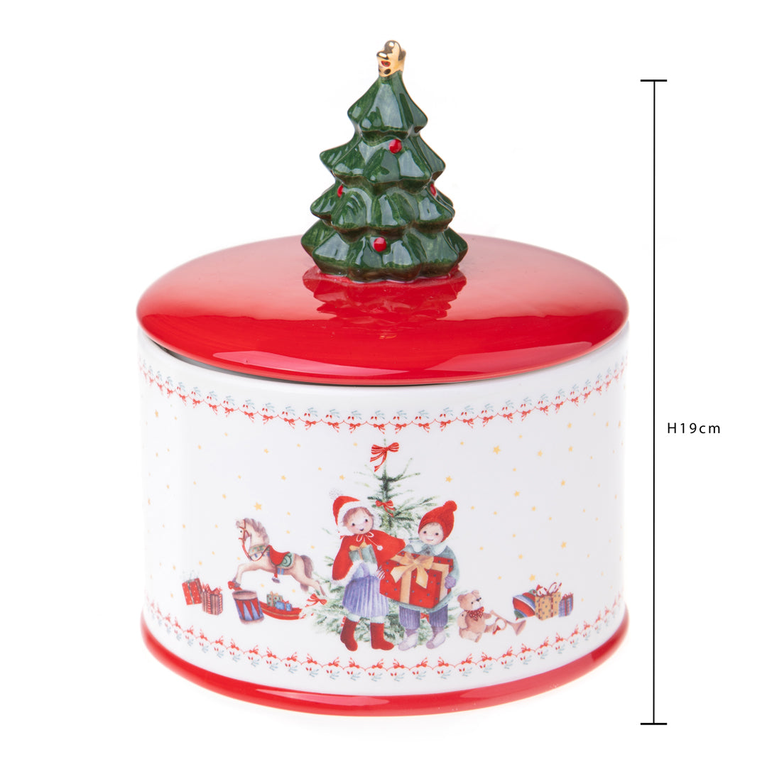 Barattolo albero natale • 15 cm