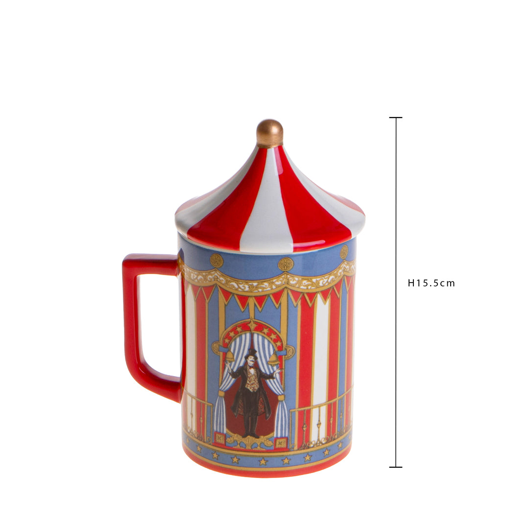 Barattolo cop.tenda circo • H 15,5 cm