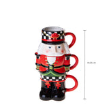 Babbo natale schiaccianoci • H 25 cm