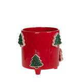 Cachepot con Albero Natale • 18,8 cm