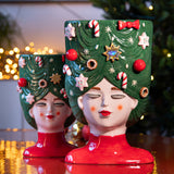 Cachepot regina natale • H 36 cm