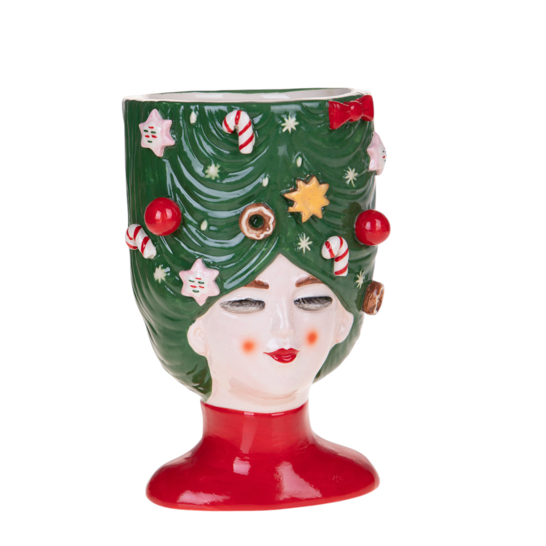 Cachepot regina natale • H 36 cm