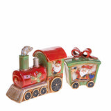 Trenino 2 pzApribile con led • H 20 cm