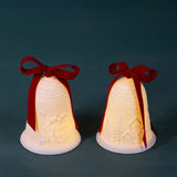 2 Pezzi •  Campana con Led  • 13 cm