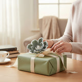 Pezzi 12 • Fiore magnolia • H 51 cm