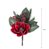 Magnolia mazzo con bacche e pigna • H 48 cm