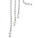 Pezzi 12 • Ramo strass con perle • H 92 cm
