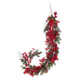 Ghirlanda conAbete rosso • H 10 cm