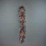 Ghirlanda con ilex e pigne • H 11 cm