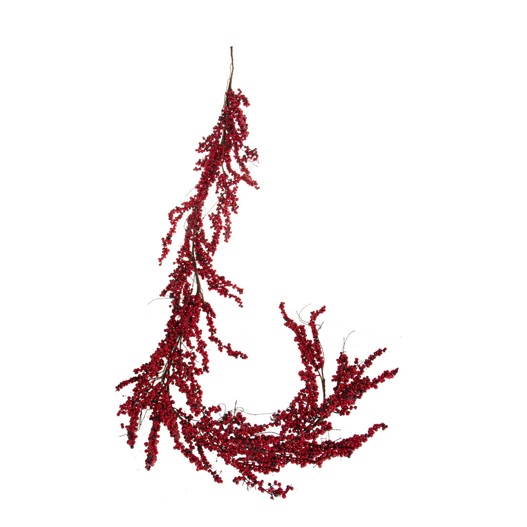 Ghirlanda con bacche Ilex • 25 cm