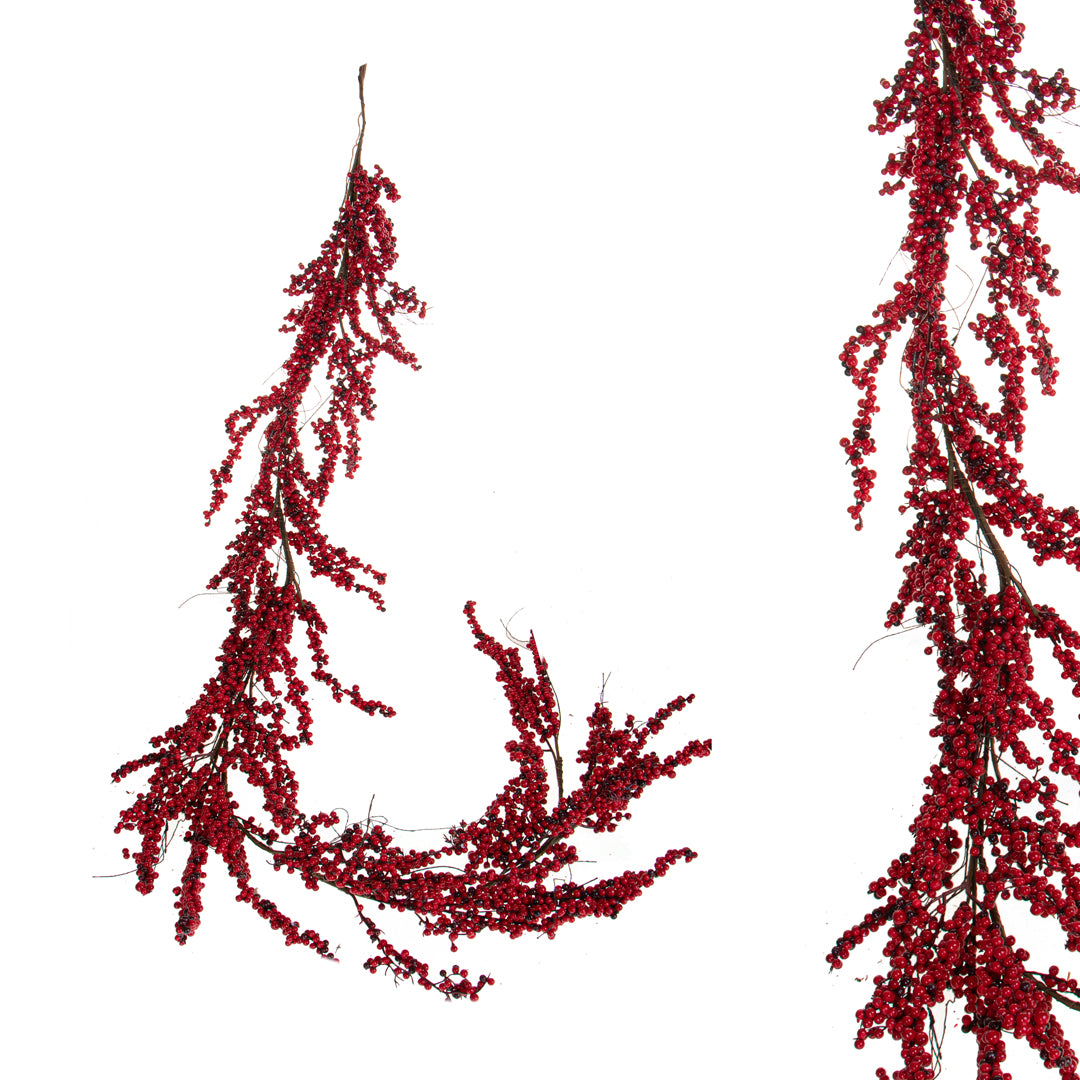 Ghirlanda con bacche Ilex • 25 cm