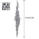 Sopra porta abetone innevato 150 tips • 180 cm