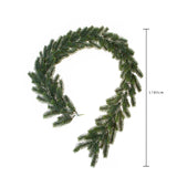 Ghirlanda Abete con Glitter  • 13 cm