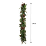 Fda esterno one con pino e pigne • H 183 cm