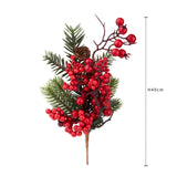 Pezzi 12 • Ramo conAbete rosso • H 40 cm