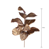 Pezzi 12 • Foglie magnolia in ramo • H 94 cm