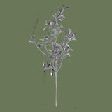 Pezzi 12 • Ramo bosso con glitter • H 63 cm