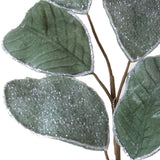 Pezzi 12 • Ramo magnolia con cristalli e glit • H 63 cm