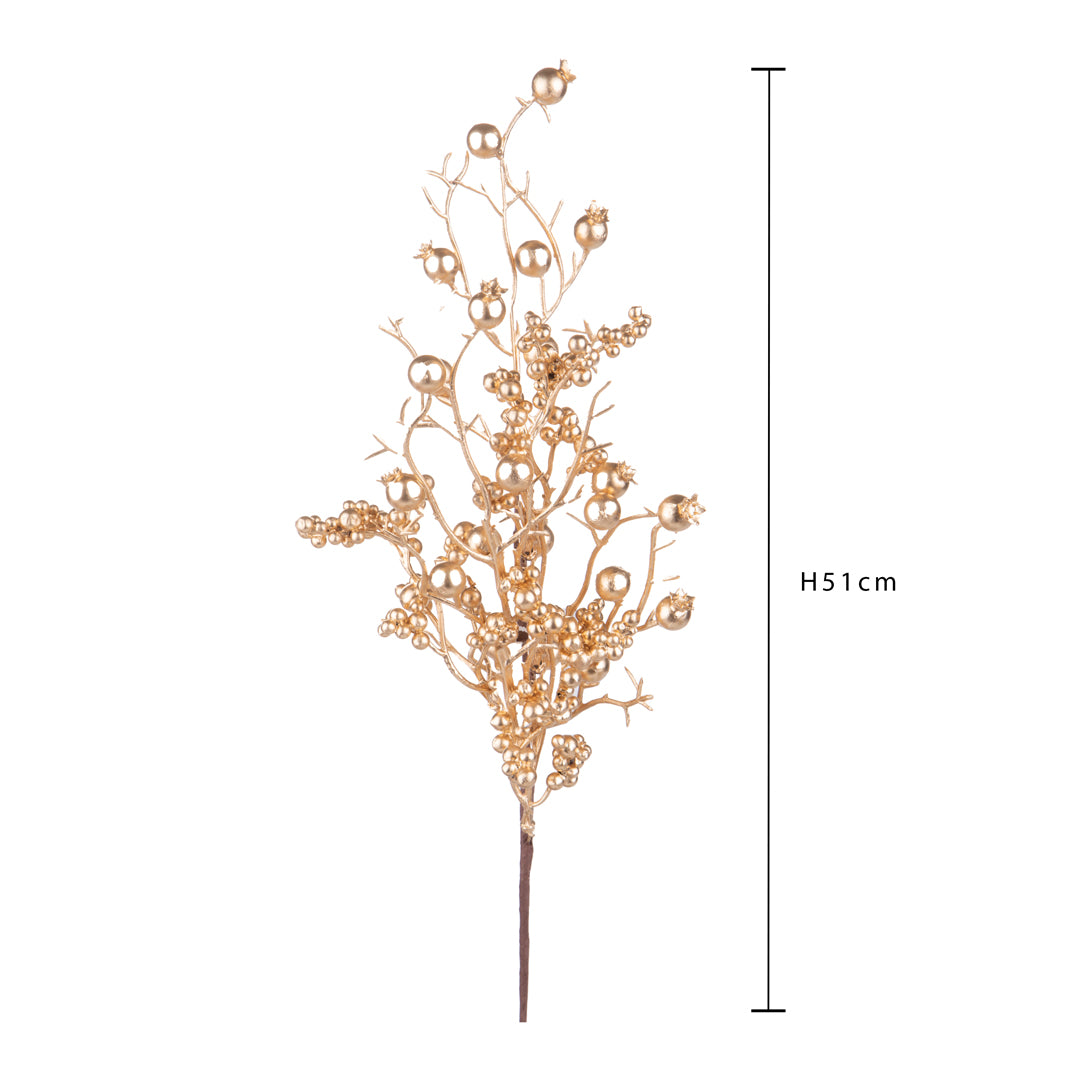 Pezzi 24 • Ramo con bacche • H 51 cm