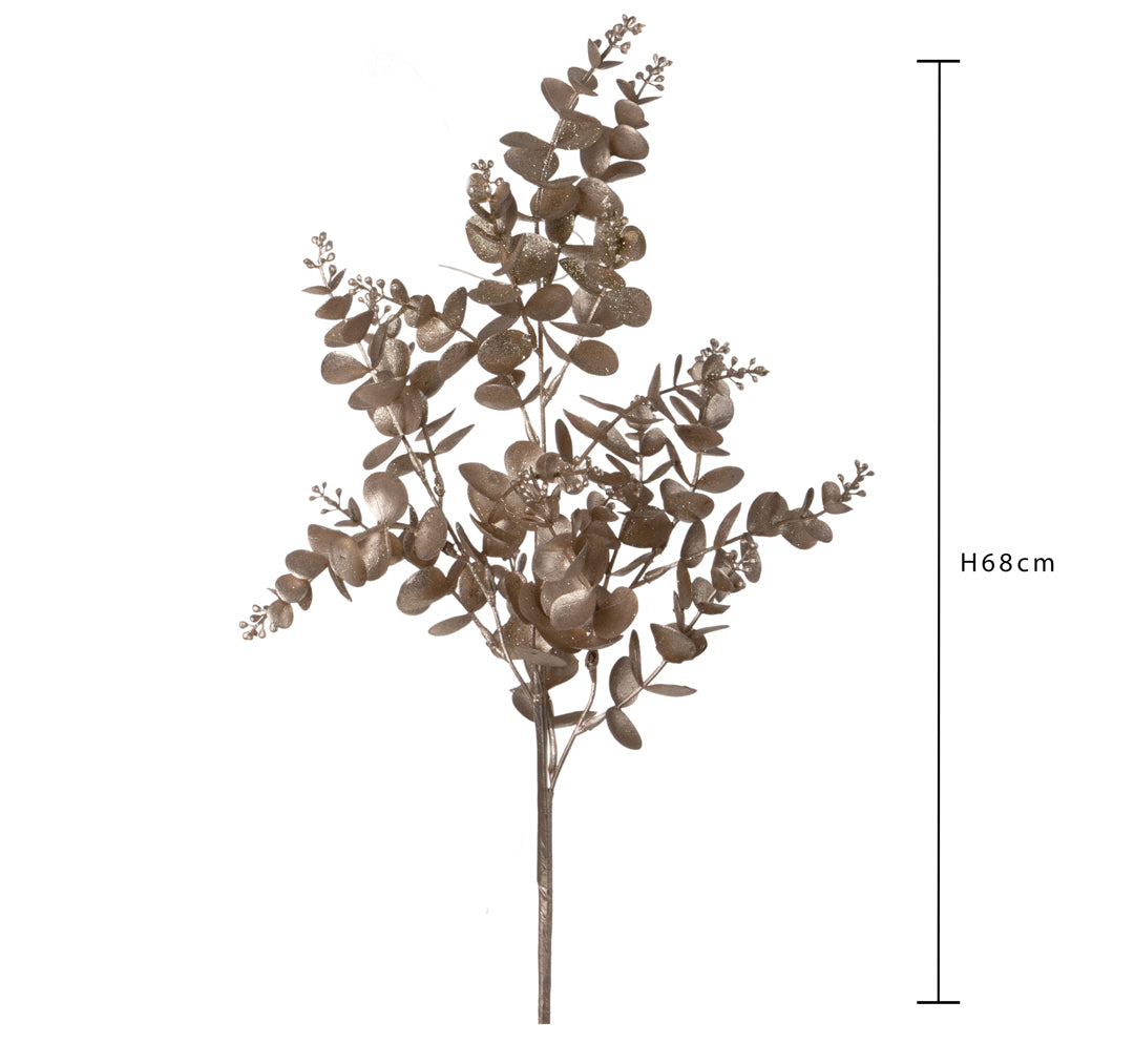 Pezzi 12 • Ramo eucalipto • H 68 cm