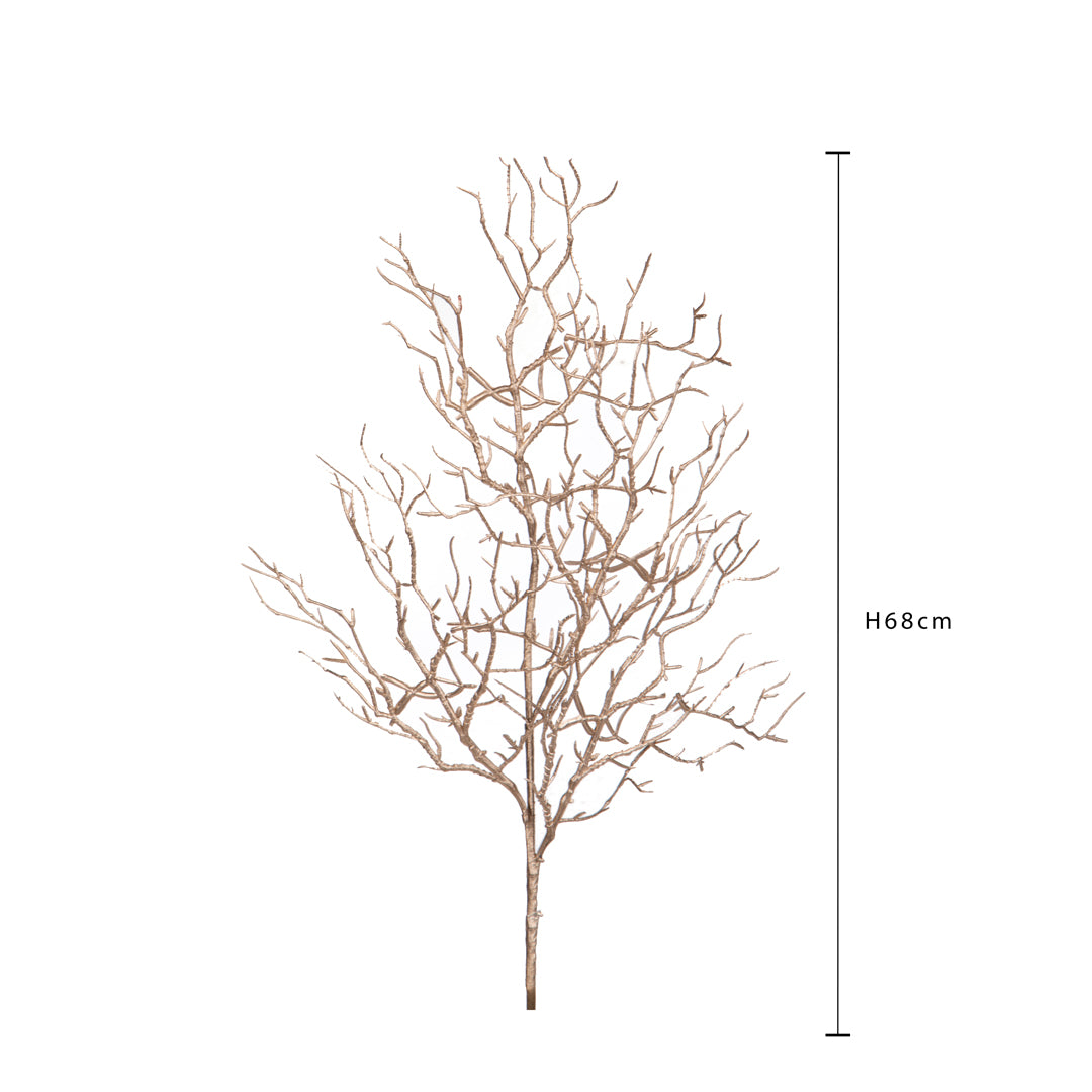 Pezzi 12 • Corallo con g nevicato • H 68 cm