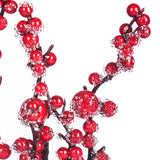 Pezzi 12 • Ramo ilex ghiacciato • H 35 cm