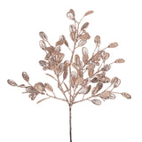 6 Pezzi • Vischio con glitter • 43 cm