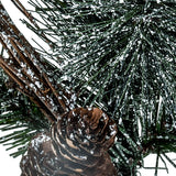 Pezzi 24 • Pino con neve t. • H 33 cm