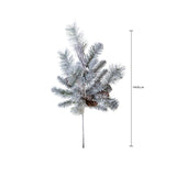 Pezzi 6 •Abete con neve t • H 68 cm