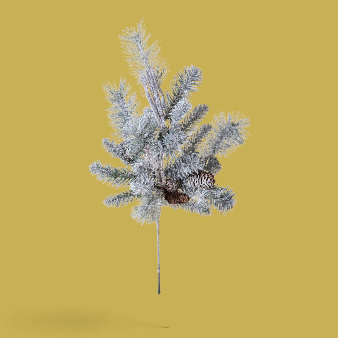 Pezzi 6 •Abete con neve t • H 68 cm