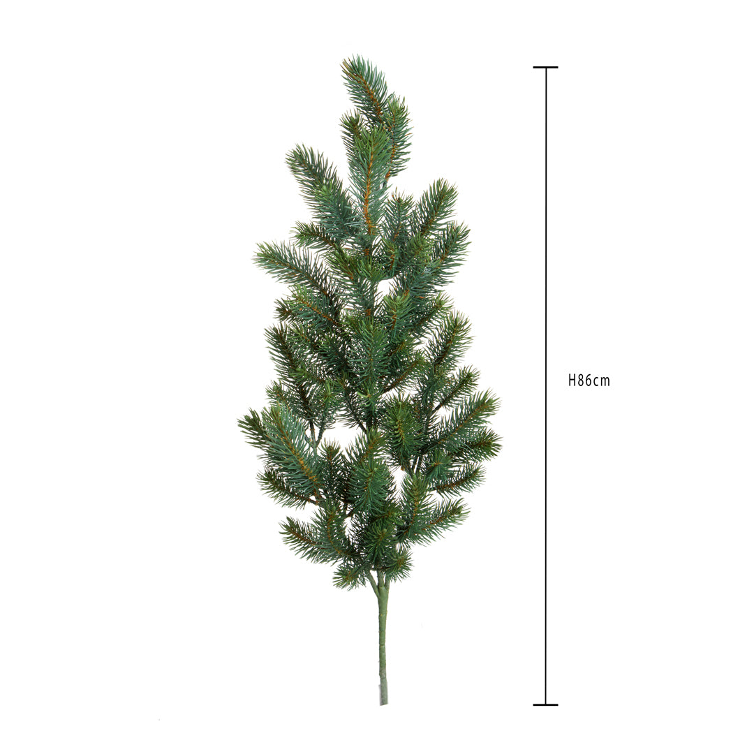 Pezzi 12 •Abete ramo • H 86 cm