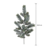 4 Pezzi • Ramo abete composto da 28 tips • 65 cm