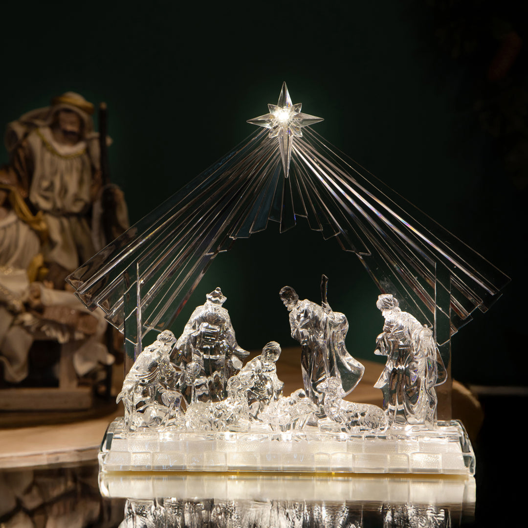 Nativita' con Led • 28,5 cm