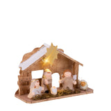 Nativita' con Led • 15,5 cm • 2 Pezzi