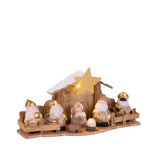 Nativita' con led • H 16 cm