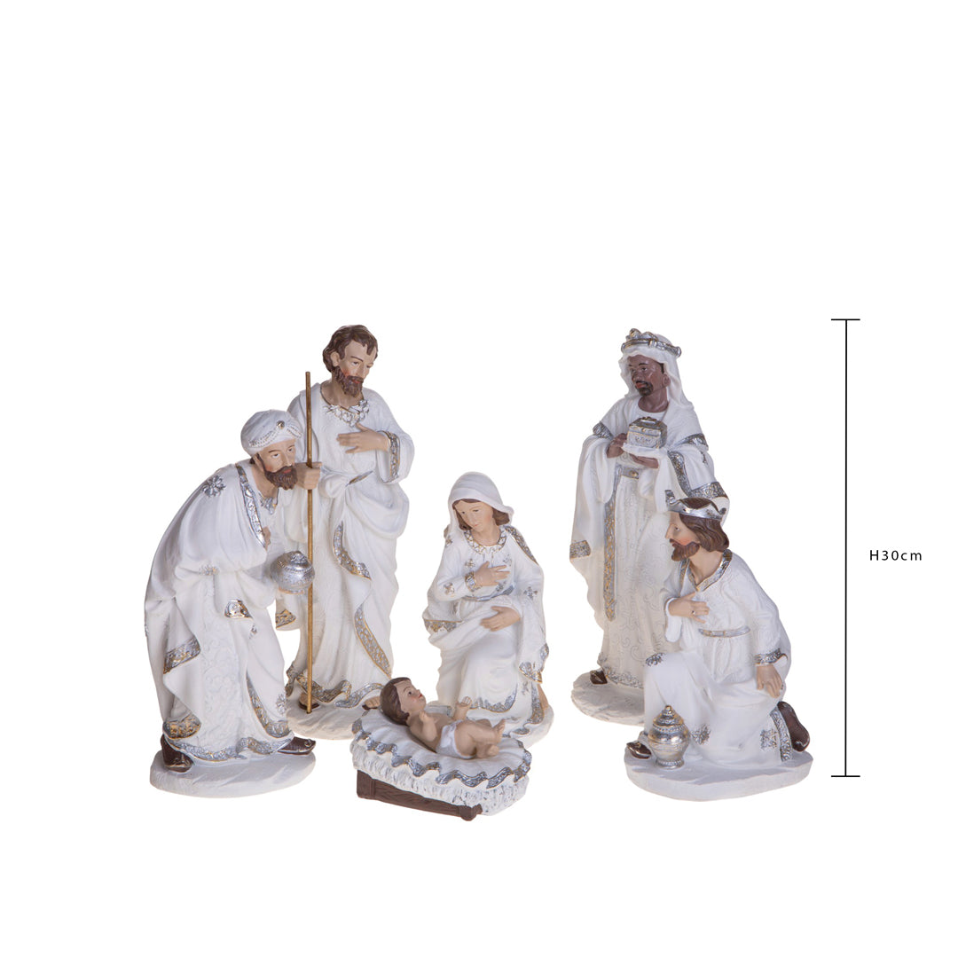 Nativita' 6 pz • H 30 cm