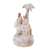 Natività carillon con asinello • 23 cm