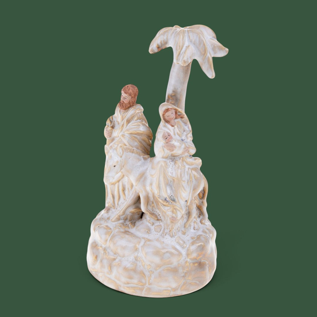 Nativita' carillon conAsinello • H 23 cm