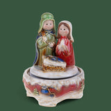Natività con carillon • H 20 cm