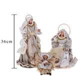 Natività 3 pz • H 36 cm