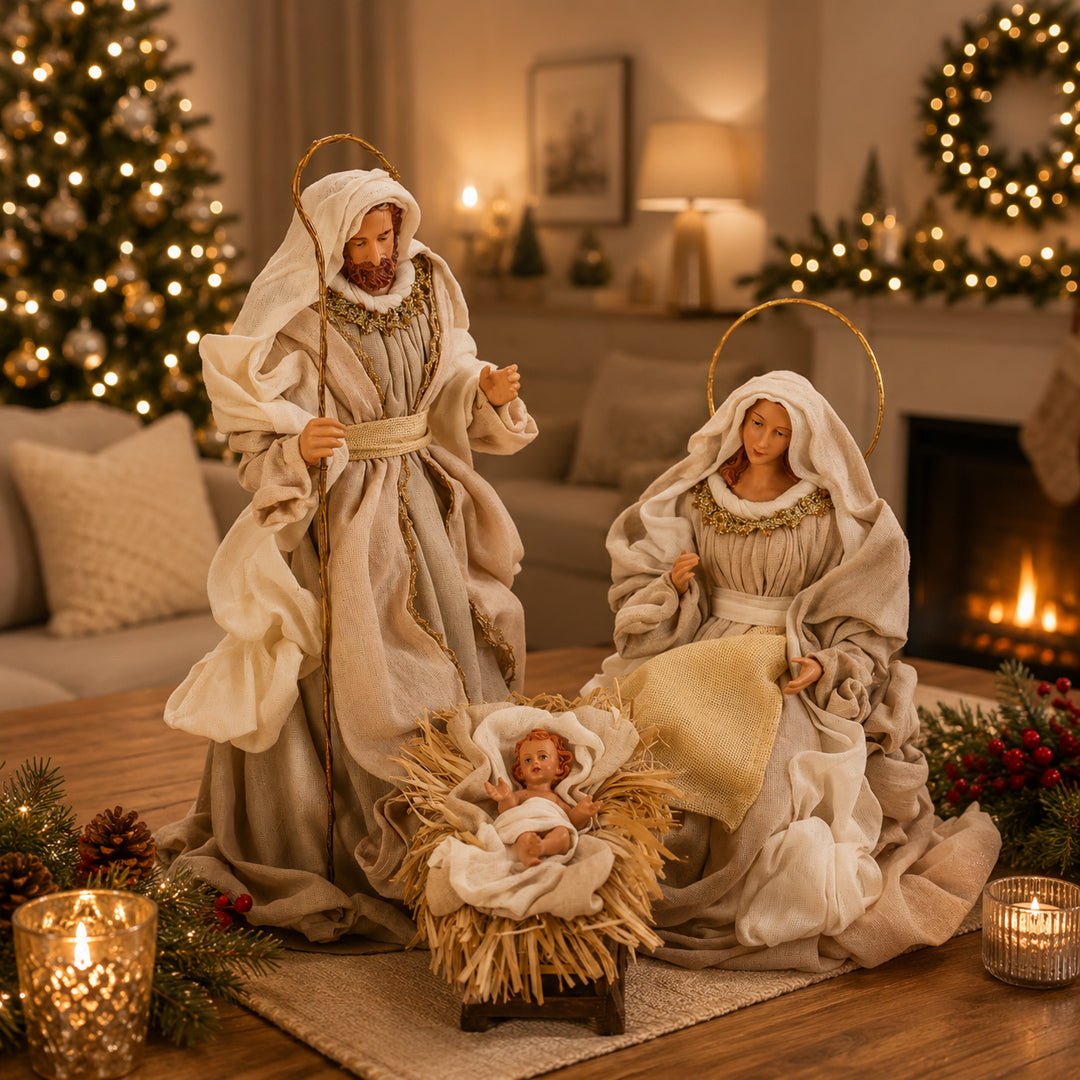 Natività 3 pz • H 36 cm
