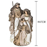 Natività su base • H 46,99 cm