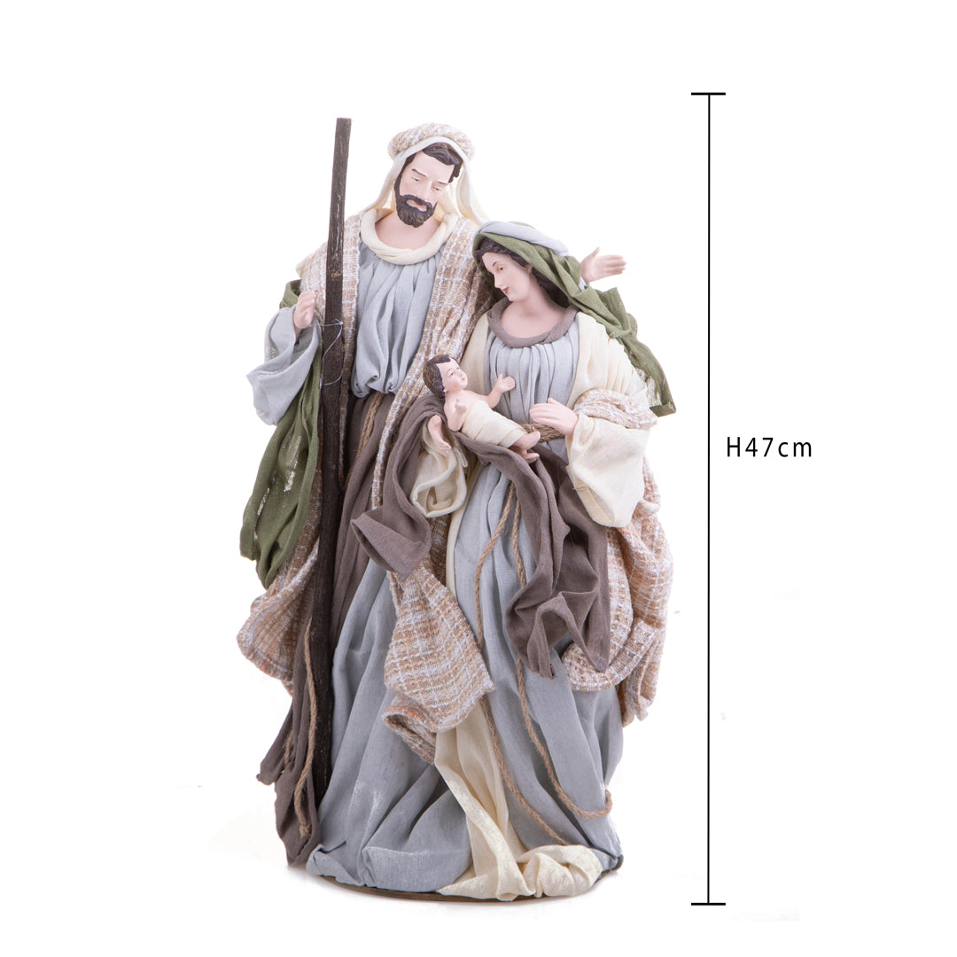 Natività su base • H 46,99 cm