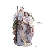 Natività su base • H 46,99 cm