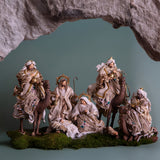 Nativita'pezzi Re Magi sopra Cammello • 30 cm