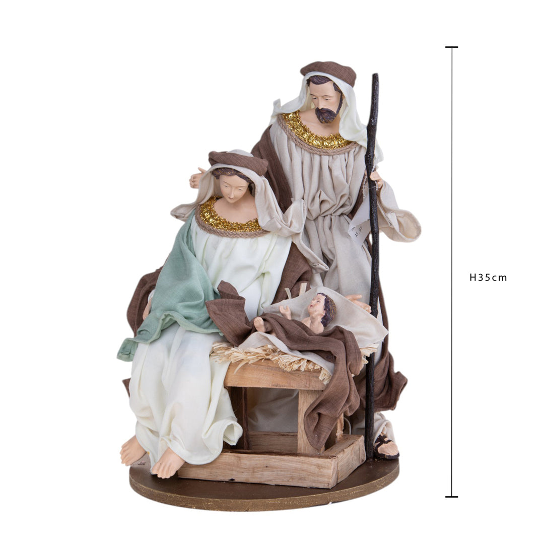 Natività con base • H 35 cm