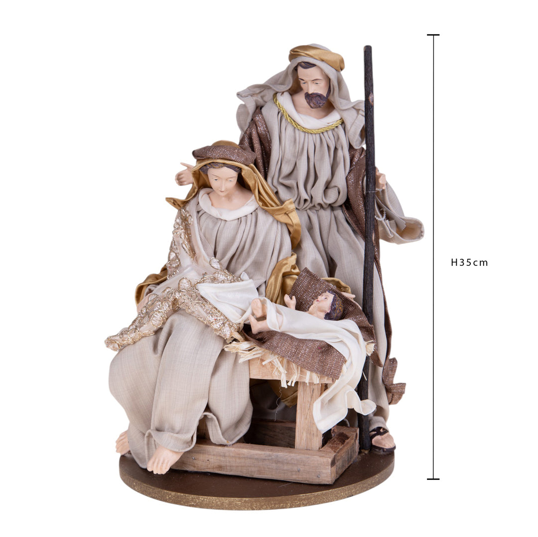 Natività con base • H 35 cm