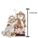 Natività su base • 36 cm