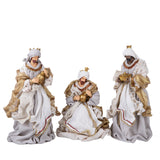 Set e 3 re magi con doni • 36 cm