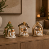 Pezzi 3 • Mini nativita' 1 pz • H 10 cm